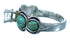 Turquoise Cubic Zirconia Sterling Silver Ring Size 6-1/2 LX113164